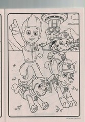 Paw Patrol Coloring Book, ~64 pages, Simple Coloring, US Seller free ship