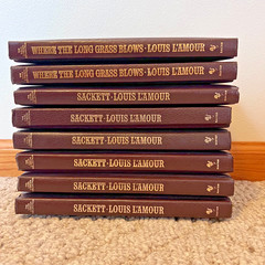 Louis L’Amour Leatherette Western Books-Choose Your Title-Drop Down Menu