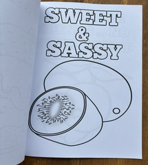 Shit For Old People To Color Funny Adult Coloring Book ~ Over the Hill Joke Gift