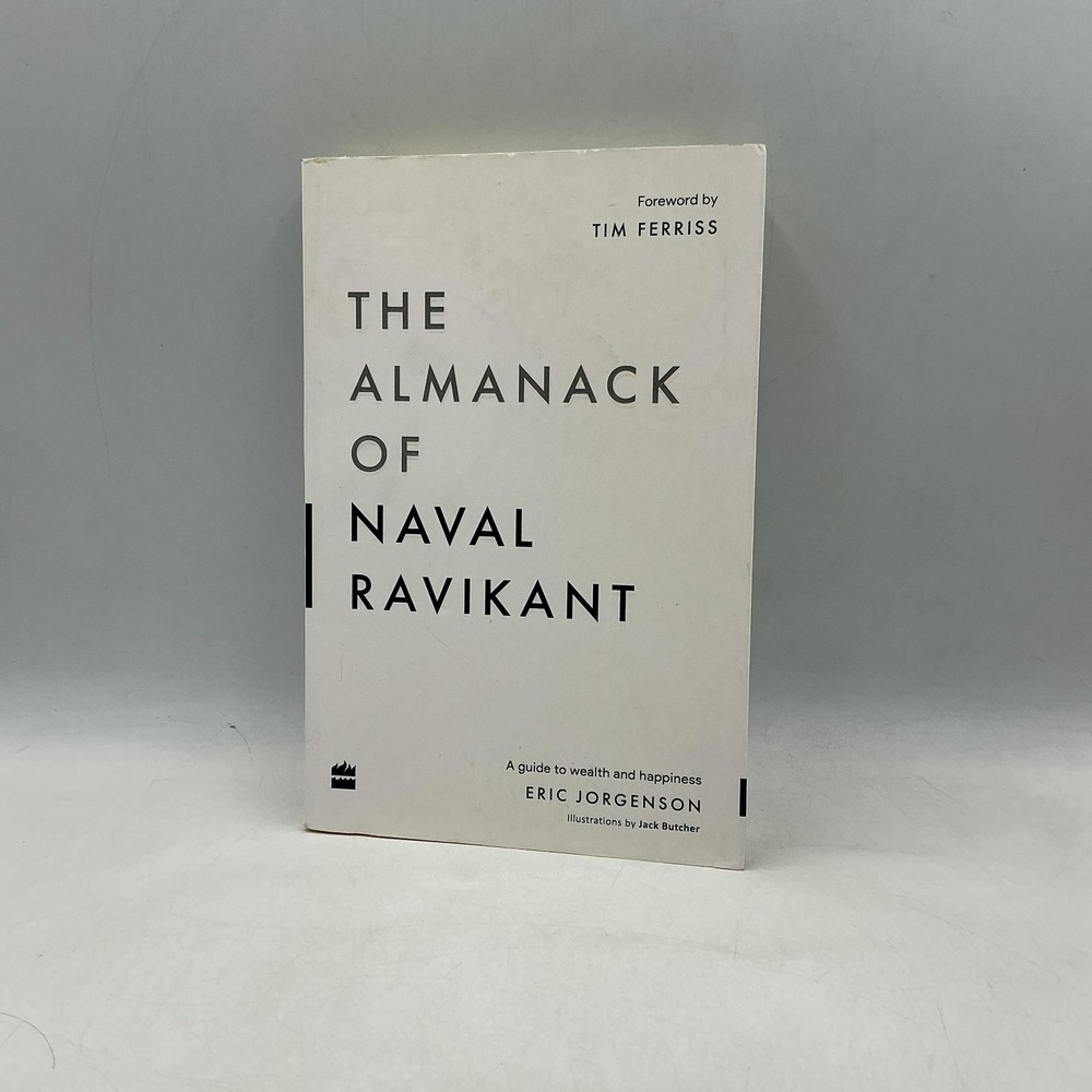 The Almanack Of Naval Ravikant Eric Jorgenson White PB 2021 Wealth Happiness