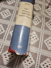 The Flying Saucer Conspiracy Major Donald E. Keyhole 1955 2nd Ed Occult UFO Vtg