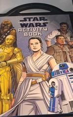 STAR WARS Magnetic Play Set The Rise of Skywalker Book, 6 Cards, 18 Characters