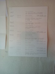 $3.45 – Discover New Zealand, 1983 Itinerary, couple going to NEW Zealand, Augu