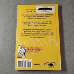 Paleo Joe Dinosaur Detective Club 2 Both Signed Book Lot Stegosaurus Sabertooth