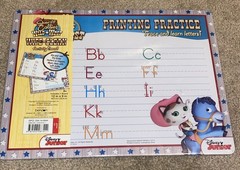 Disney Sheriff Callie’s Printing Practice Trace And Learn Activity Board