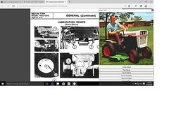 Bolens 1050 tractor service parts n owners manual library
