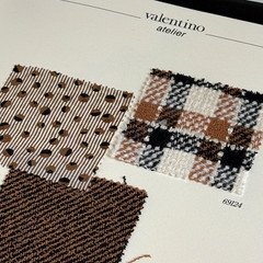 Valentino Atelier 1986 Swatch Book #115 – Vintage Spring Summer Haute Couture