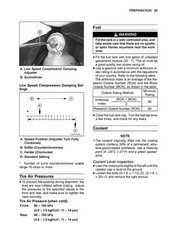 KAWASAKI KX250 Motorcycle Assembly Preparation Manual – SPIRAL BIND – COVERS