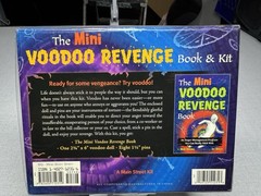 Mini Voodoo Revenge Book & Doll – Gift Set Paperback Humor Novel Very Good