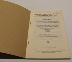 AMERICAN PRISONERS OF WAR IN SOUTHEAST ASIA 1971 hearings FIRST SESSION part 2