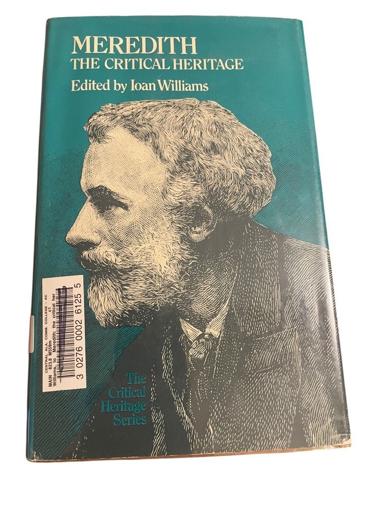 Meredith The Critical Heritage Ioan Williams 1971 Barnes & Noble