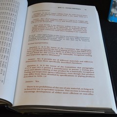 Sprinkler Hydraulics/Harold S Wass 1983 & NFPA 13 Handbook 1989 Hardback Books