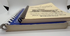 Vintage 1980s Community Cookbook Baking Cakes Heritage Centennial Lot of 2 Retro