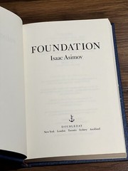 Foundation by Isaac Asimov – Doubleday Blue Faux Leather Bound Hardcover