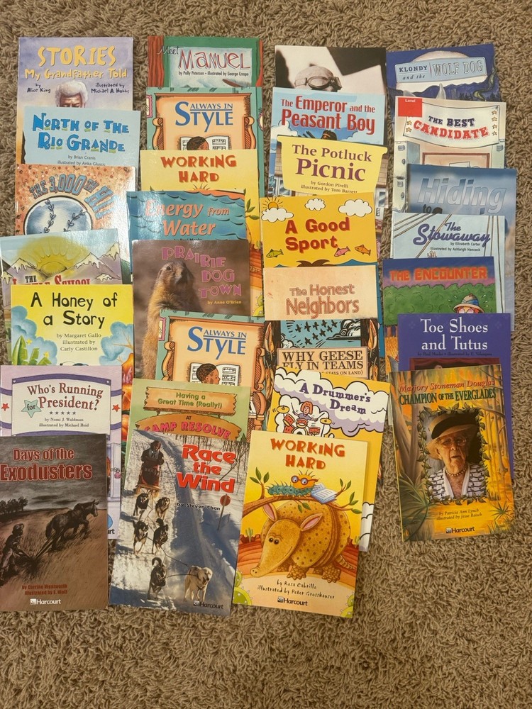 29 Harcourt Emergent Reader Variety Books * AB