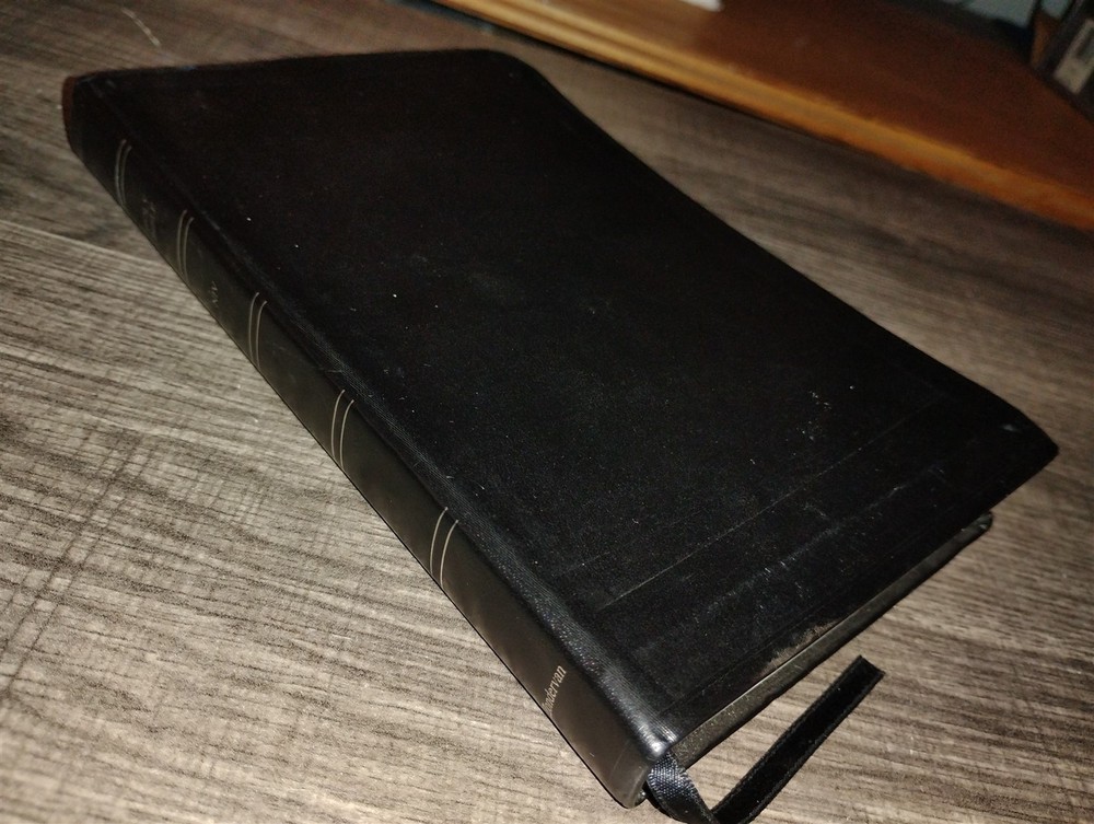 NIV Thinline Bible New International Version 1996 Zondervan Bonded Leather Bound