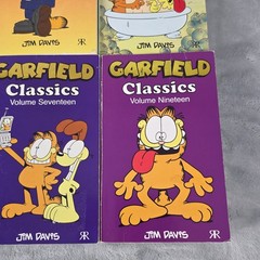 Garfield Classics Volume 3 4 5 8 10 11 13 14 17 19 Jim Davis Paperback Book Lot