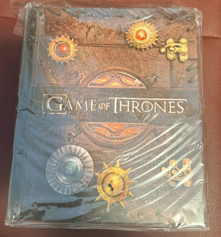 GAME OF THRONES A POP UP GUIDE TO WESTEROS BY MATTHEW REINHART-2014-HARDCOVER