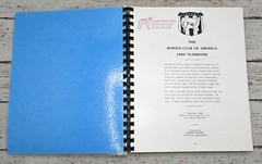 Borzoi Club Of America 1985 Yearbook BCOA Vintage Sprial Bound