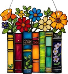 Book Lovers Gifts Book Ornament, Teacher Gifts for Women, Librarian, Reader, Boo