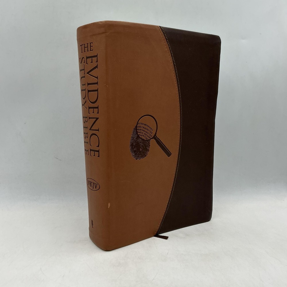 THE EVIDENCE STUDY BIBLE Ray Comfort & Lynn Copeland 2021 HC Bridge-Logos Brown