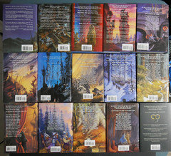 The Wheel of Time: Complete Hardcover 15 Book Set New Robert Jordan Companion