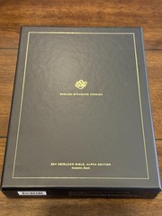 ESV Heirloom Bible – Alpha Edition (Goatskin Leather / Black) – Brand New!