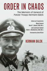 Order in Chaos Memoirs of German Panzer Troops Commander Military History Book P