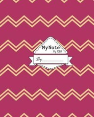 My Note My Idea: 8 X 10, 110 Pages: Boho Pattern