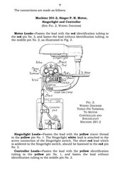 SINGER 201-1 201-2 201-3 201-4 1200-1 ADJUSTERS Manual – TOUGH COIL BINDING