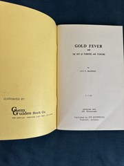 Gold Fever The Art of Panning and Sluicing Lois De Lorenzo 1970 PB Booklet VTG