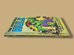 Vintage 1981 Incredible Hulk Secret Story Gamma-Powered Goliath Marvel Hardcover