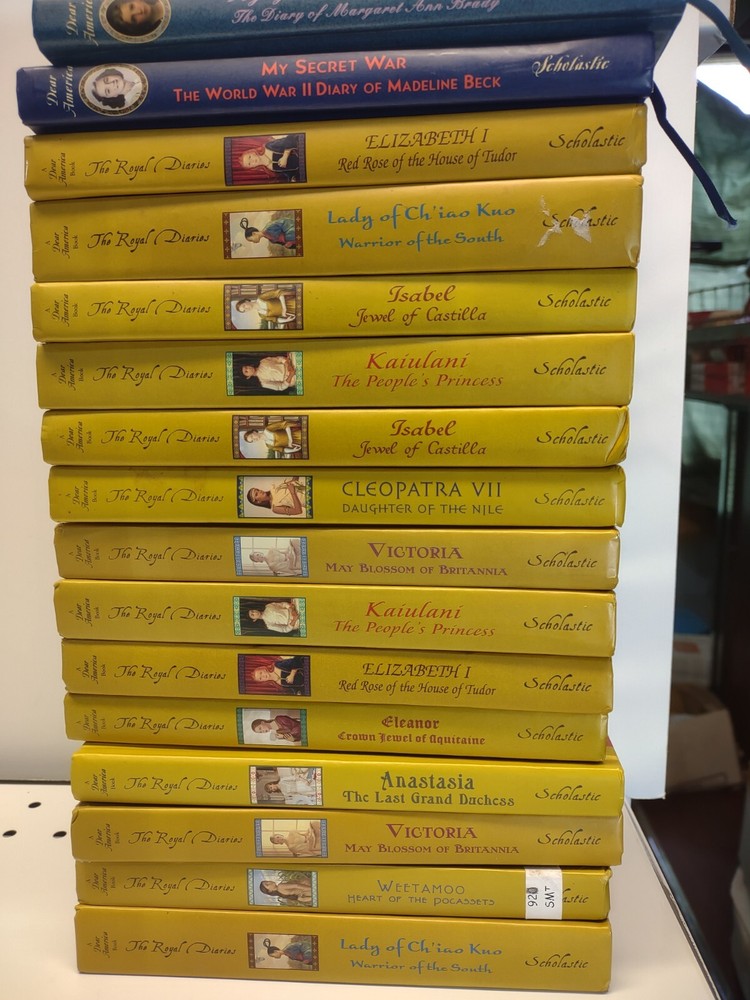 Royal Diaries and Dear America Series Scholastic Choose your lot