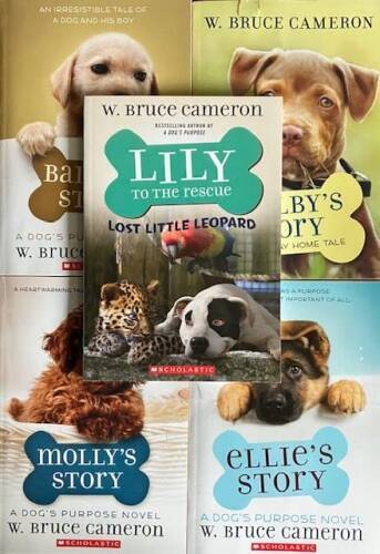 A Dogs Purpose and A Dogs Way Home 5 Book Set: Mollys Story, Baileys – GOOD