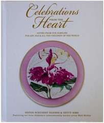 CELEBRATIONS FROM THE HEART 3X SIGNED HC Schubert / Sims / Hollis SOUTHERN FOOD