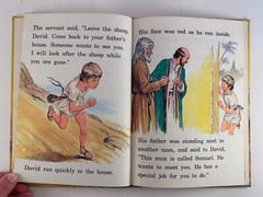 Now You Can Read Bible Stories David and Goliath Elaine Ife 1983 Hardcover