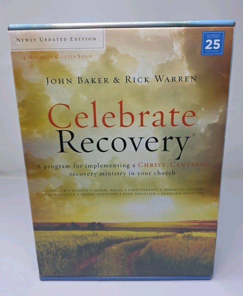 Celebrate Recovery John Baker Rick Warren Zondervan Yellow Box Set Christian