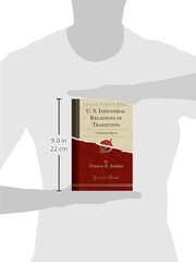 Forgotten Books black white illustrations U. S. Industrial Relations in