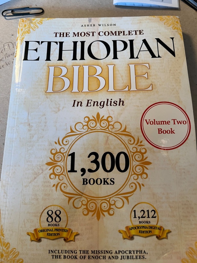 The Most Complete Ethiopian Bible In English 1300Books Volume Two(New)