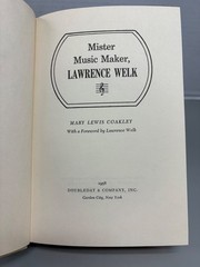 Lawrence Welk Lot of 3 Hardcover (See Photos for Titles)