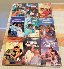 Bookseller Bargain Lot #103 HQN 80s Vintage Super Romance Lot of 63 PBs 300-388