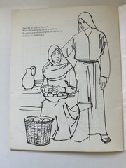 The Boy Jesus Linda Lovett Warner Press PB Coloring Book Illus Ages 4-8