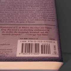 George R.R. Martin A Game of Thrones Paperback Novel – A Song of Ice and Fire