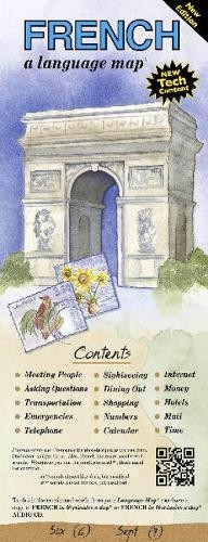 Kristine Kershul FRENCH a language map (Paperback)