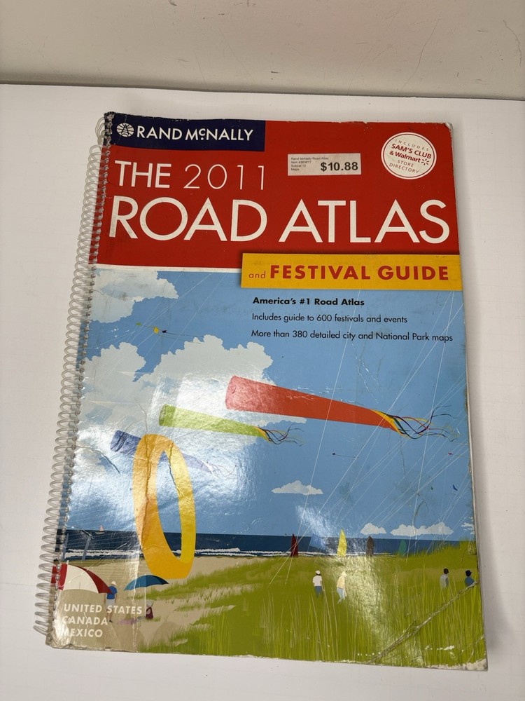 Rand McNally 2011 Road Atlas and Festival Guide United States Canada Mexico