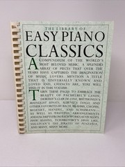 Library of Easy Piano Classics by Amsco – Plastic Comb Binding – Clean Pages