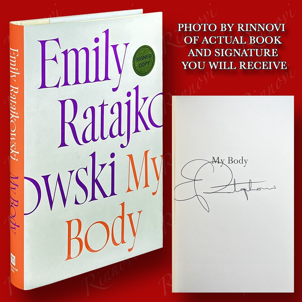 My Body SIGNED Emily Ratajkowski (2021,HC,1st/1st) BRAND NEW