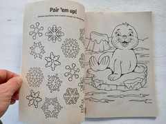 Colortivity Christmas Holiday Coloring and Activity Book Frosty Fun DREAMTIVITY