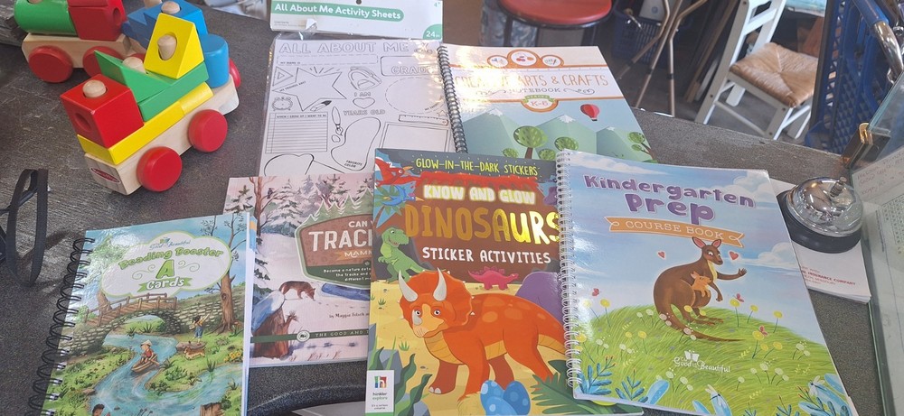 New Lot Of 6 K-6 Home School Educational Materials The Good & The Beautiful