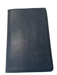 NIV Bible 1984 Large Print Reference Navy Bonded Leather Red Letter Text